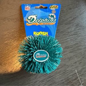 Vintage 1999 Miami Dolphins NFL Koosh Ball OddzOn Hasbro Toyz